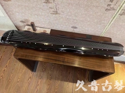 博尔塔拉蒙古自治州●久音古琴  20230817●至臻青桐  [青桐-蕉叶款]（传世级别）